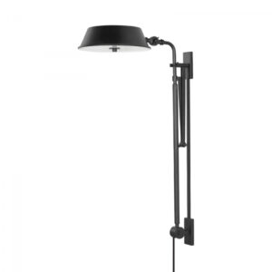 Troy Justin Plug in Sconce PTL8631 SBK