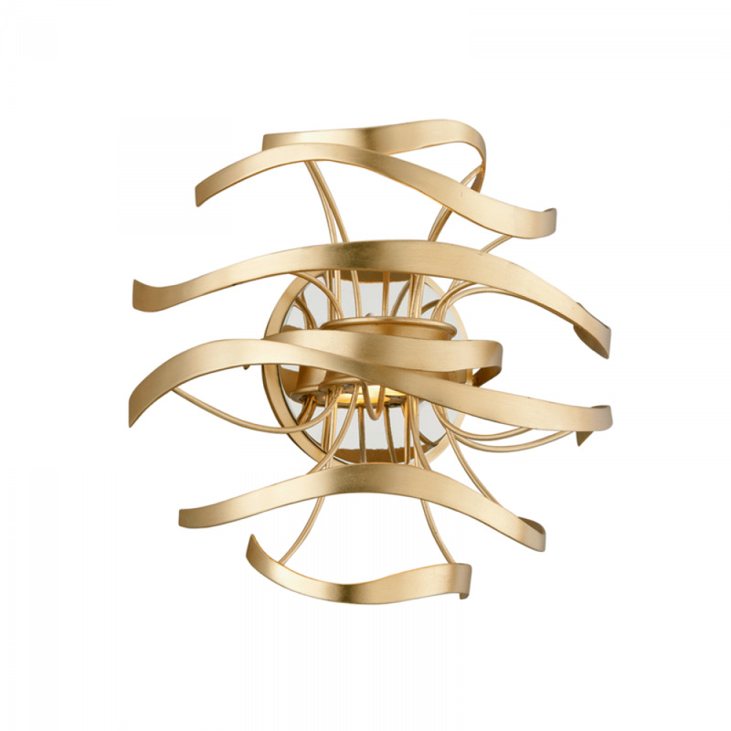 Corbett CALLIGRAPHY 2LT WALL SCONCE 216 12 GL SS