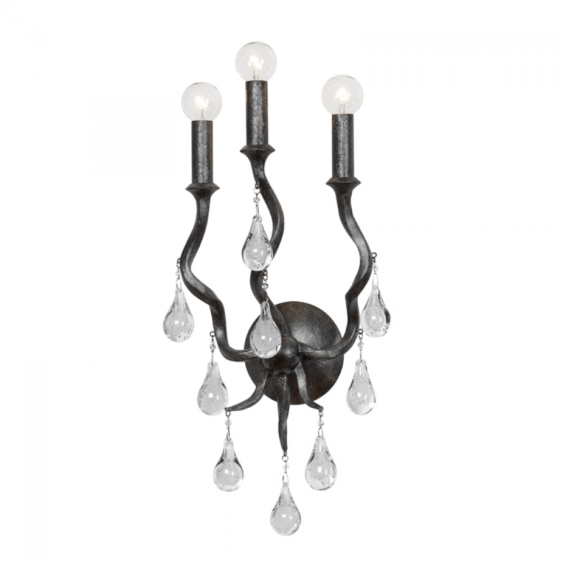 Corbett 3 LIGHT SCONCE 414 03 BSL