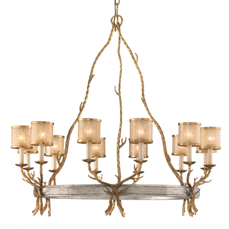 Corbett PARC ROYALE 12LT CHANDELIER 66 012 VGL SSL
