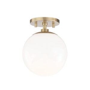 Mitzi by Hudson Valley Lighting Stella Semi Flush H105601 AGB