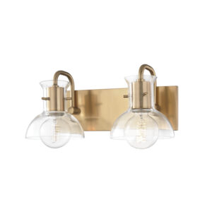 Mitzi by Hudson Valley Lighting Riley Bath and Vanity H111302 AGB