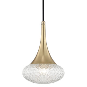 Mitzi by Hudson Valley Lighting Bella Pendant H114701C AGB
