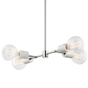 Mitzi by Hudson Valley Lighting Asime Chandelier H120704 PN