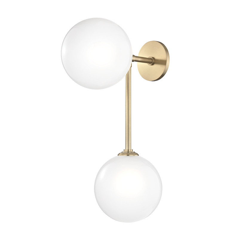 Mitzi by Hudson Valley Lighting Ashleigh Wall Sconce H122102 AGB