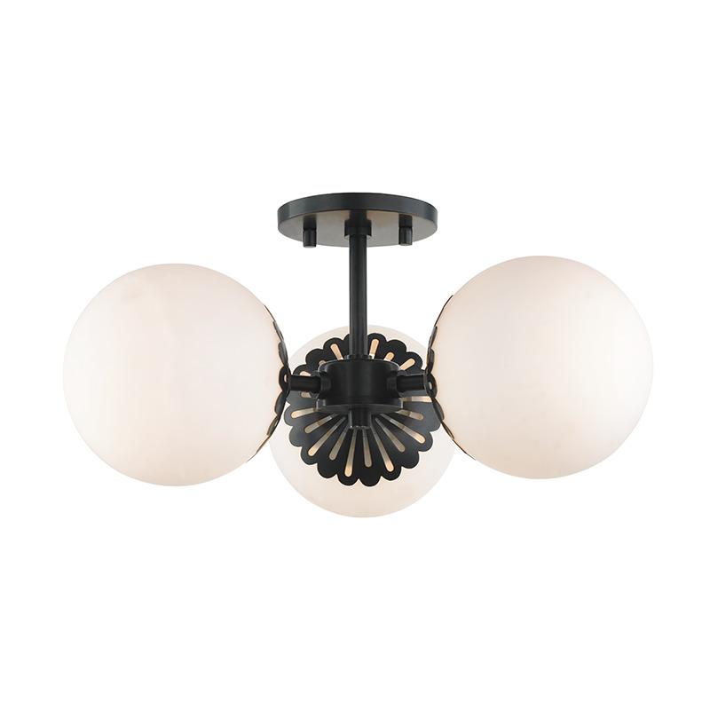 Mitzi by Hudson Valley Lighting Paige Semi Flush H193603 OB