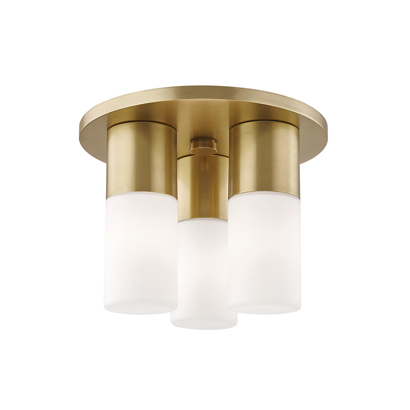 Mitzi by Hudson Valley Lighting Lola Flush Mount H196503 AGB