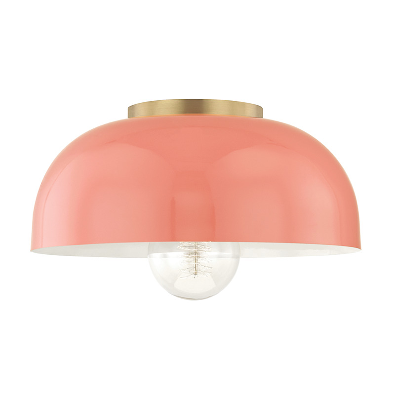 Mitzi by Hudson Valley Lighting Avery Flush Mount H199501L AGB PK