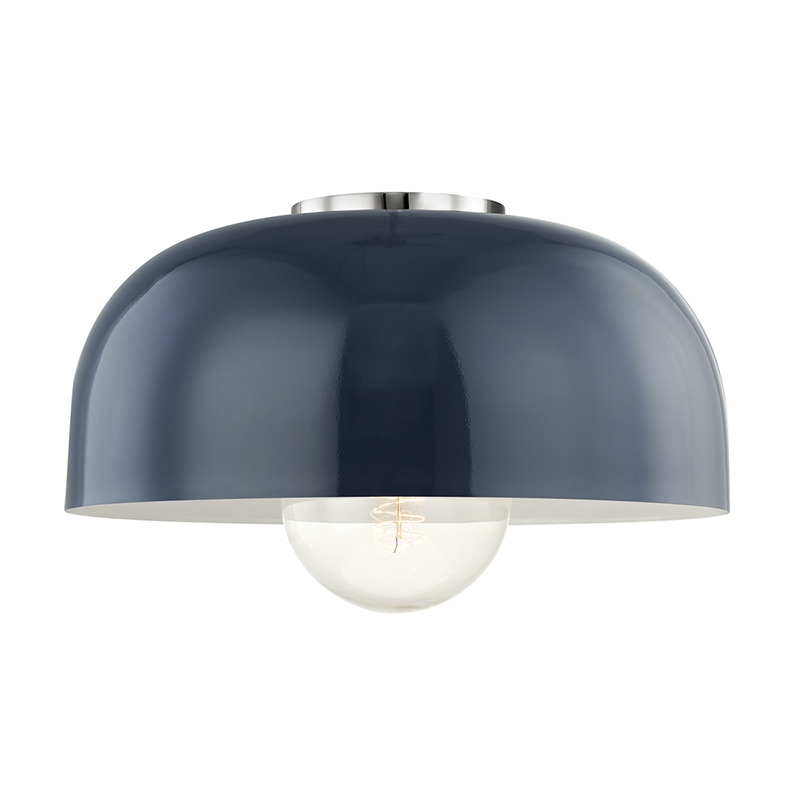Mitzi by Hudson Valley Lighting Avery Flush Mount H199501L PN NVY