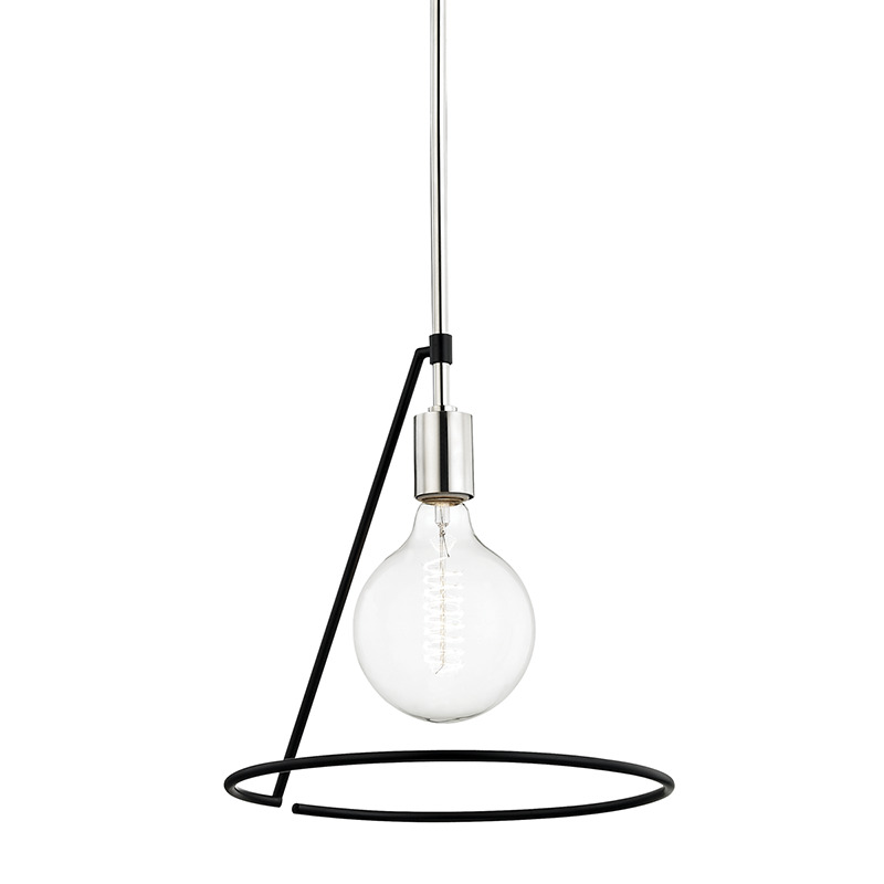 Mitzi by Hudson Valley Lighting Dana Pendant H245701 PN BK