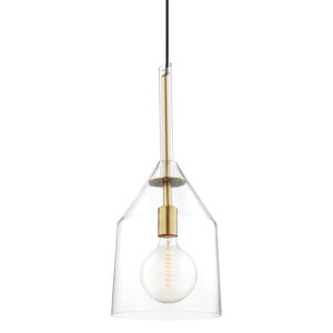 Mitzi by Hudson Valley Lighting Sloan Pendant H252701L AGB