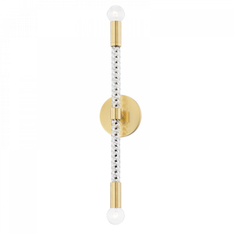 Mitzi by Hudson Valley Lighting Pippin Wall Sconce H256102 AGB