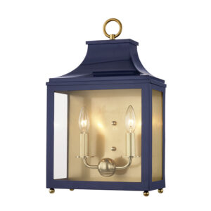 Mitzi by Hudson Valley Lighting Leigh Wall Sconce H259102 AGB NVY