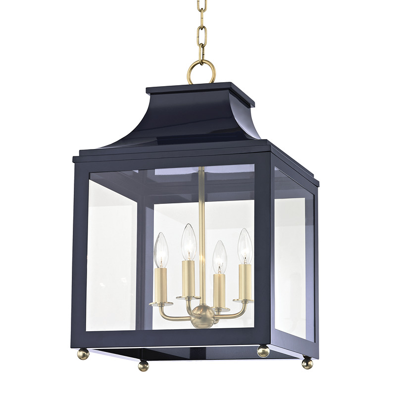 Mitzi by Hudson Valley Lighting Leigh Lantern H259704L AGB NVY