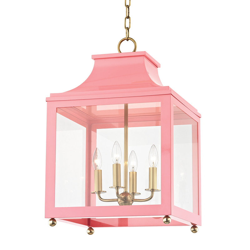 Mitzi by Hudson Valley Lighting Leigh Lantern H259704L AGB PK