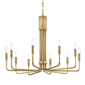 Mitzi by Hudson Valley Lighting Brigitte Chandelier H261810 AGB