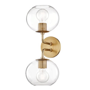 Mitzi by Hudson Valley Lighting Margot Wall Sconce H270102 AGB