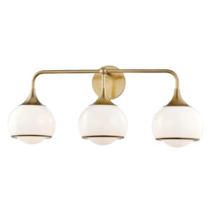 Mitzi by Hudson Valley Lighting Reese Bath and Vanity H281303 AGB