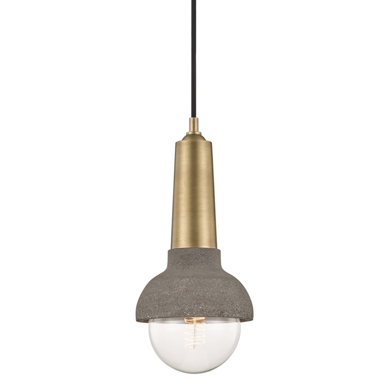 Mitzi by Hudson Valley Lighting Macy Pendant H304701 AGB