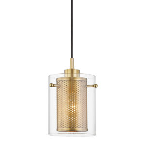 Mitzi by Hudson Valley Lighting Elanor Pendant H323701 AGB