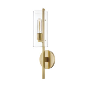 Mitzi by Hudson Valley Lighting Ariel Wall Sconce H326101 AGB