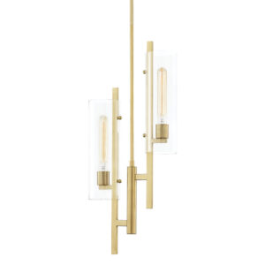 Mitzi by Hudson Valley Lighting Ariel Pendant H326702 AGB