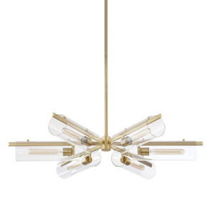 Mitzi by Hudson Valley Lighting Ariel Chandelier H326806 AGB