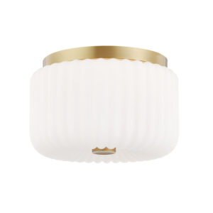 Mitzi by Hudson Valley Lighting Lydia Flush Mount H340502 AGB