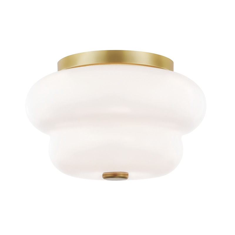Mitzi by Hudson Valley Lighting Hazel Flush Mount H350502 AGB