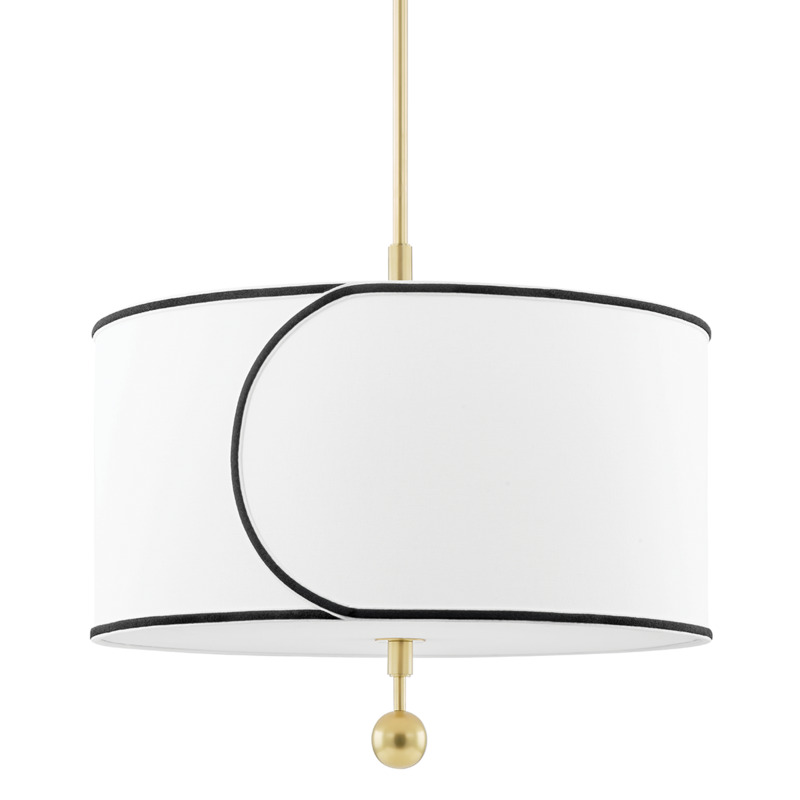 Mitzi by Hudson Valley Lighting Zara Chandelier H381701L AGB