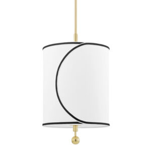 Mitzi by Hudson Valley Lighting Zara Pendant H381701S AGB