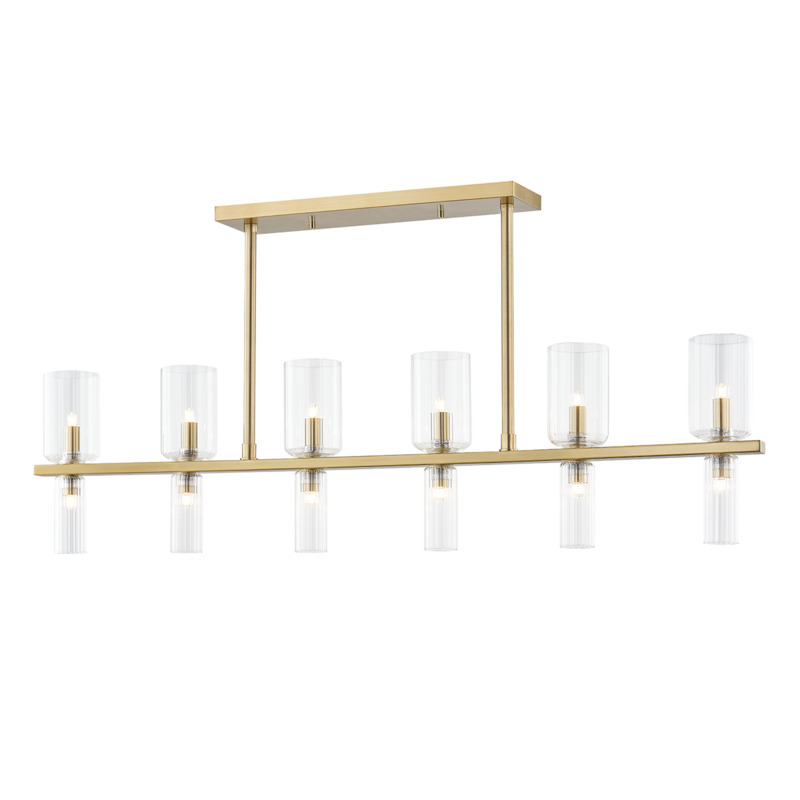 Mitzi by Hudson Valley Lighting Tabitha Linear H384912 AGB