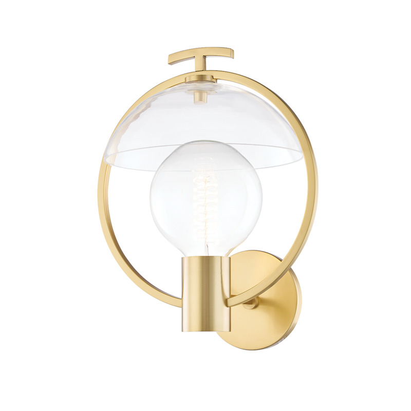 Mitzi by Hudson Valley Lighting Ringo Wall Sconce H387101 AGB