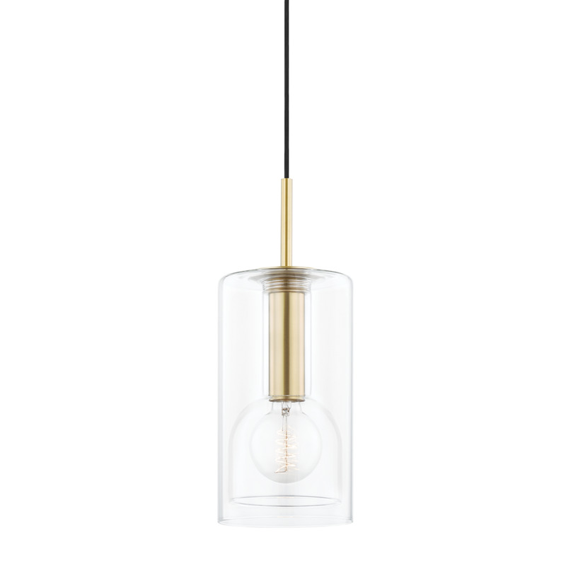 Mitzi by Hudson Valley Lighting Belinda Pendant H415701A AGB
