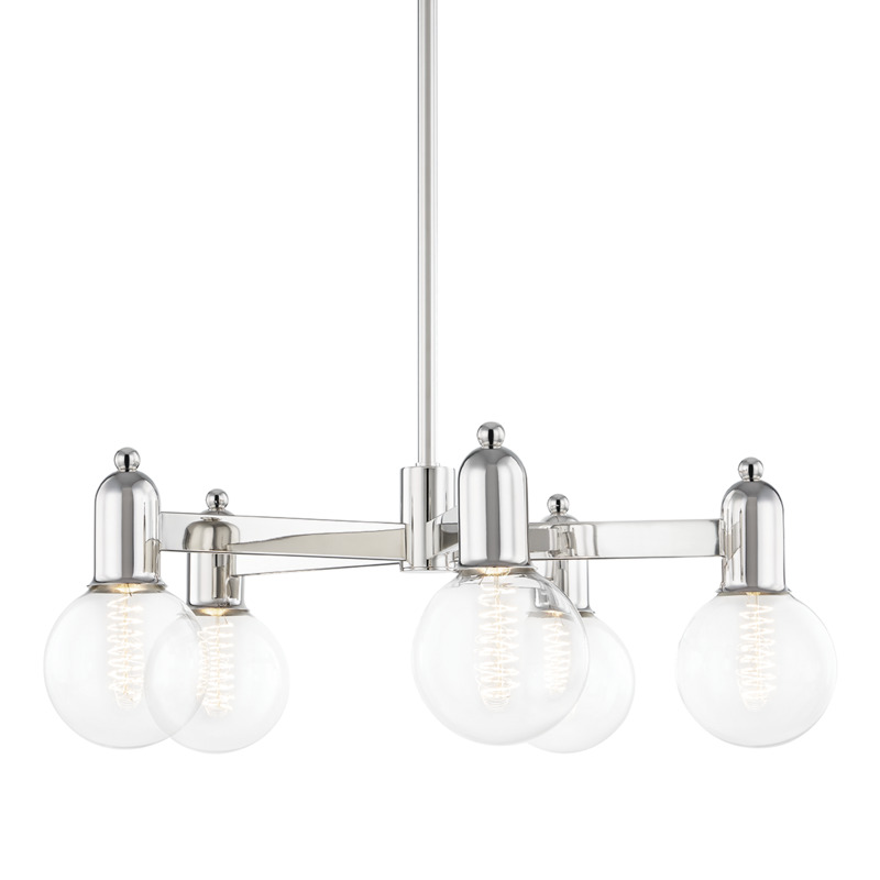 Mitzi by Hudson Valley Lighting Bryce Chandelier H419805 PN