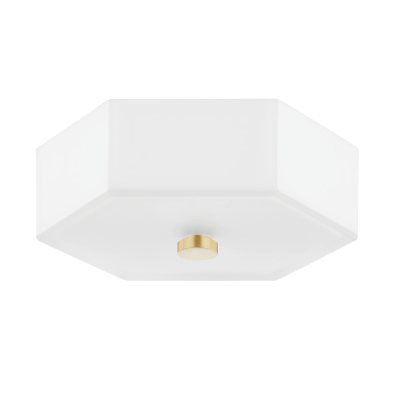 Mitzi by Hudson Valley Lighting Lizzie Flush Mount H462502 AGB PN
