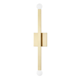 Mitzi by Hudson Valley Lighting Dona Wall Sconce H463102 AGB