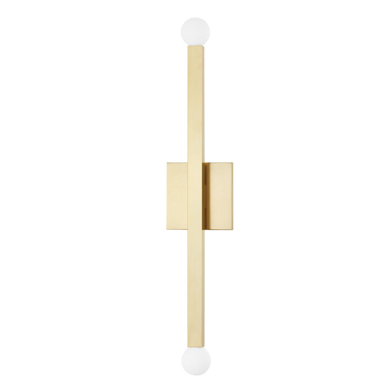 Mitzi by Hudson Valley Lighting Dona Wall Sconce H463102 AGB