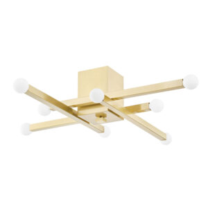 Mitzi by Hudson Valley Lighting Dona Flush Mount H463508 AGB