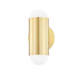 Mitzi by Hudson Valley Lighting Kira Wall Sconce H484102 AGB