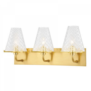 Mitzi by Hudson Valley Lighting Irene Bath and Vanity H495303 AGB