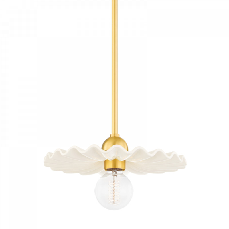 Mitzi by Hudson Valley Lighting Tinsley Pendant H499701 AGB CCR