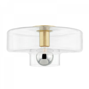 Mitzi by Hudson Valley Lighting Iona Flush Mount H524501 AGB