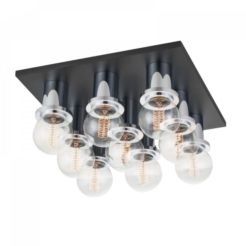 Mitzi by Hudson Valley Lighting Brandi Flush Mount H526509 PC SBK