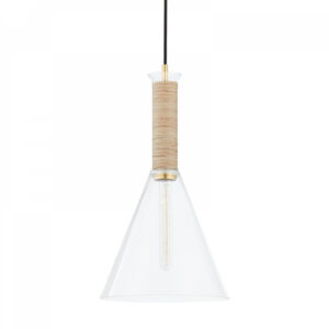 Mitzi by Hudson Valley Lighting Besa Pendant H622701S AGB