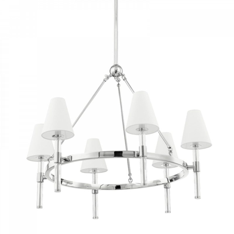 Mitzi by Hudson Valley Lighting Janelle Chandelier H630806 PN
