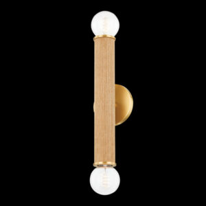 Mitzi by Hudson Valley Lighting AMABELLA Wall Sconce H650102 AGB
