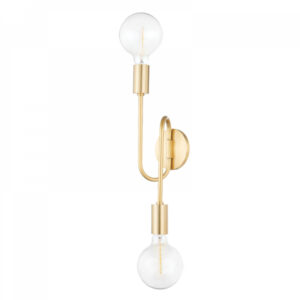 Mitzi by Hudson Valley Lighting Zani Wall Sconce H655102B AGB