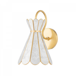 Mitzi by Hudson Valley Lighting Lyra Wall Sconce H662101 AGB