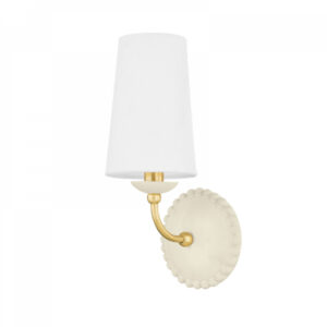 Mitzi by Hudson Valley Lighting Rhea Wall Sconce H663101 AGB CAI